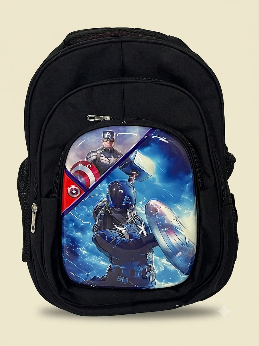 Captain America "Worthy" 3D kids Bag
