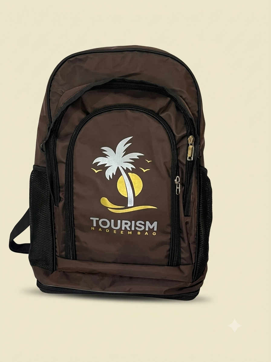 Tourism Multi-Pocket Travel Backpack