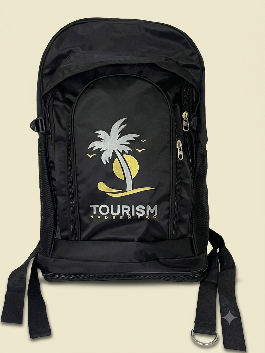 Tourism Multi-Pocket Travel Backpack